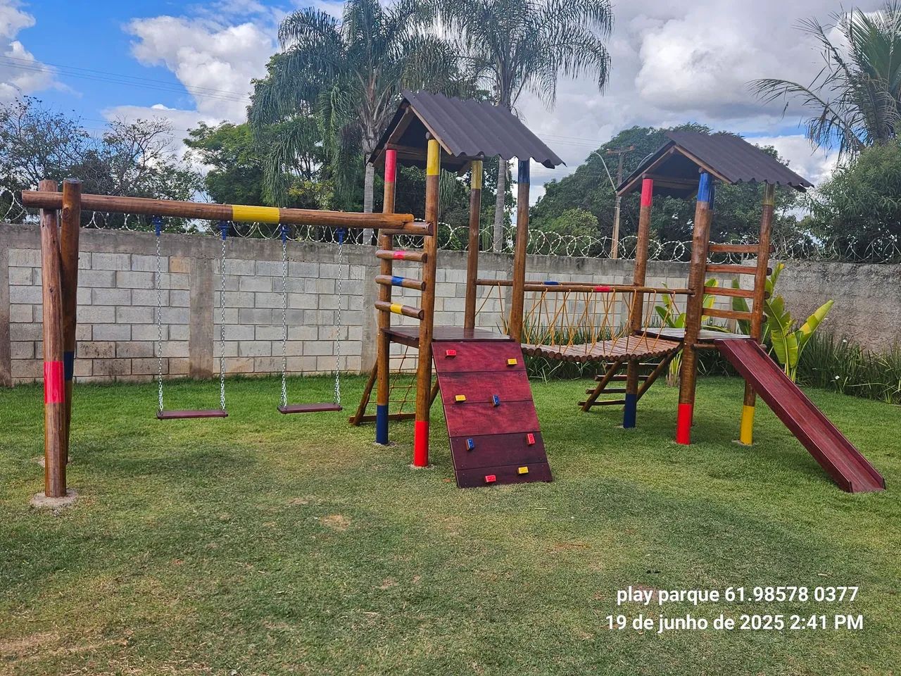 play parque construção e reformas de parquinhos Gilvan fone 61 9. *  - Foto 3