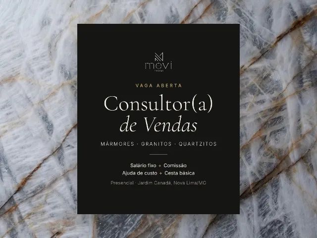 VENDEDOR DE MARMORES E GRANITOS