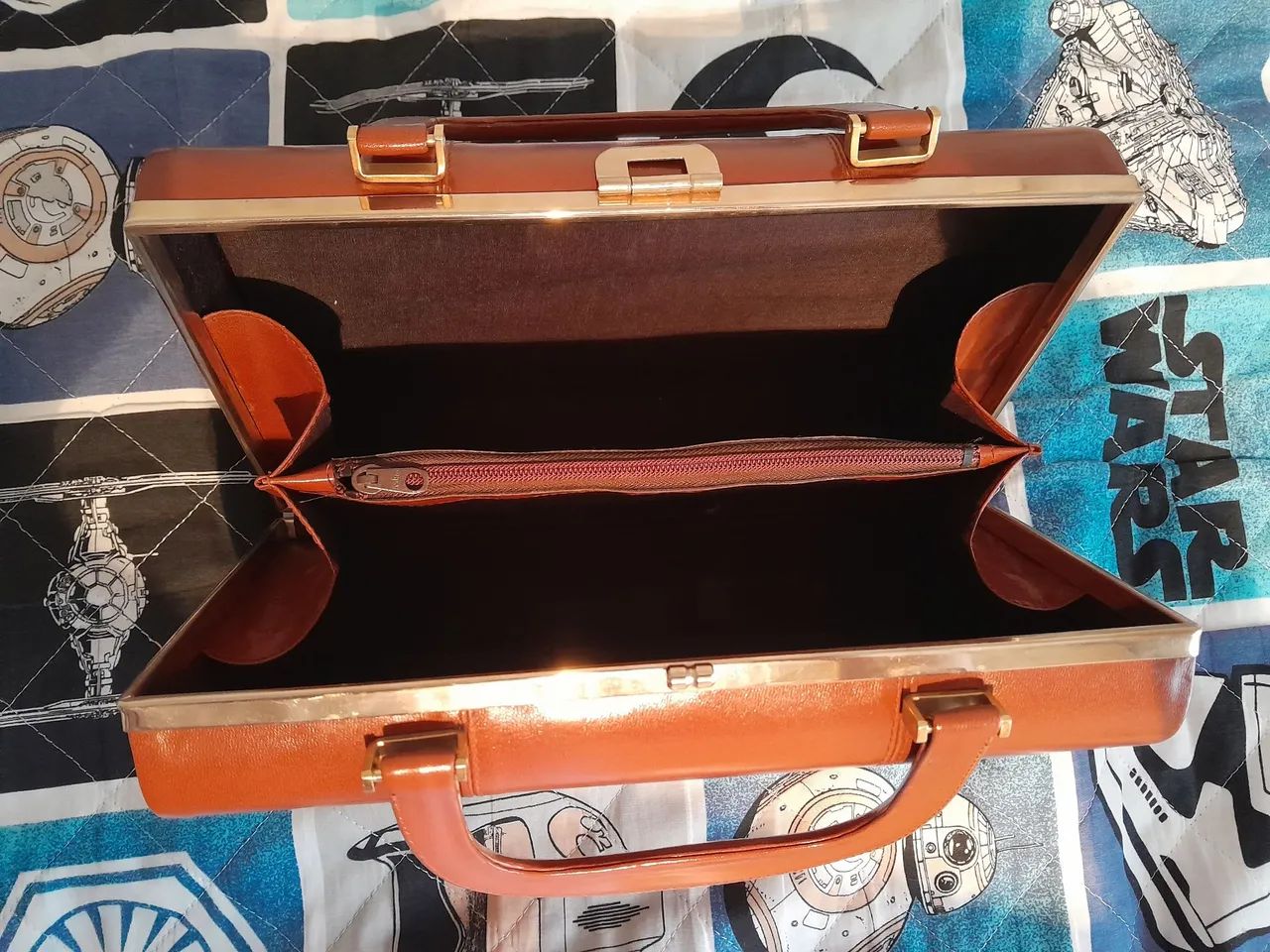 Bolsa Vintage de Couro Legítimo  - Foto 3