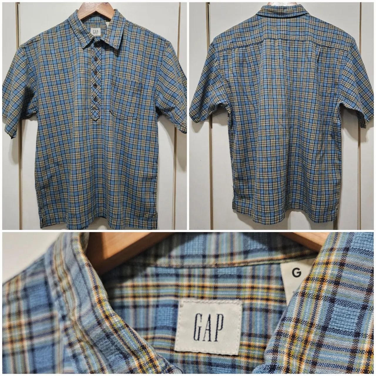Blusa Xadrez GAP veste M-G Original  - Foto 5