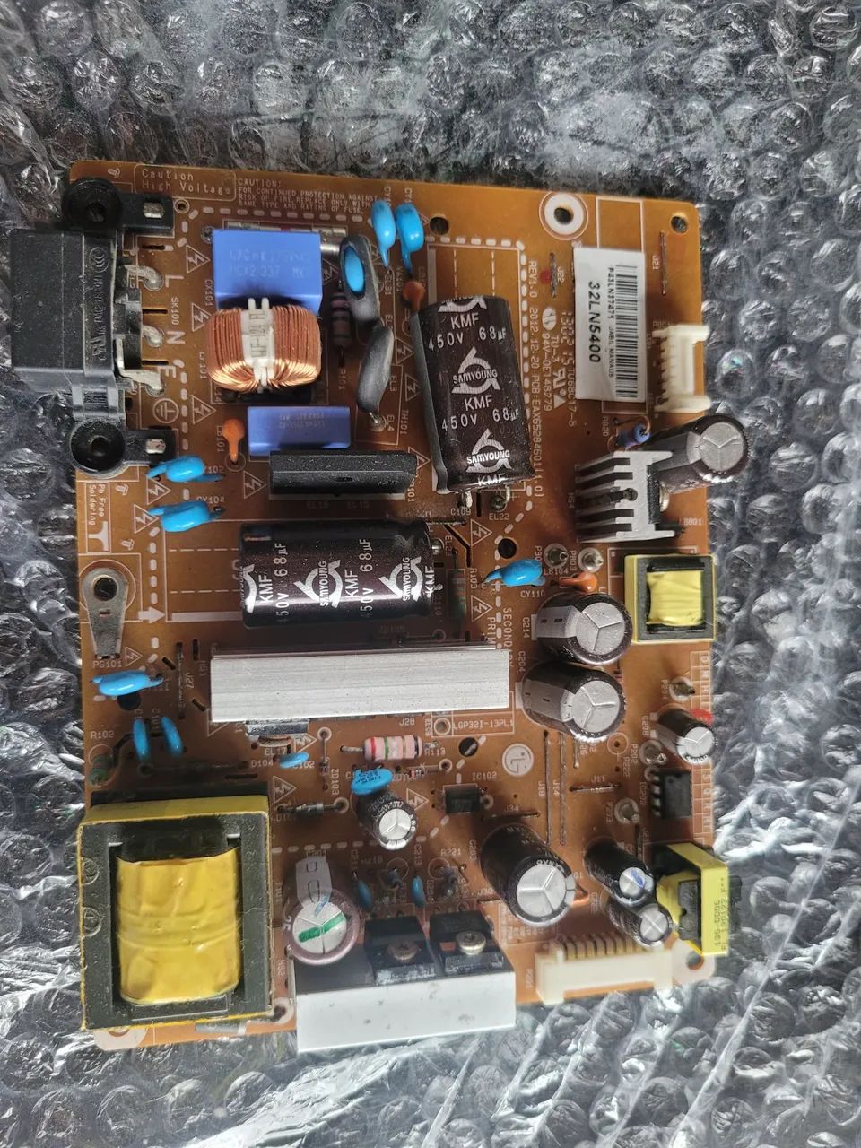 Placa fonte 32ln5400 eax65284501 funcionando perfeitamente  - Foto 2