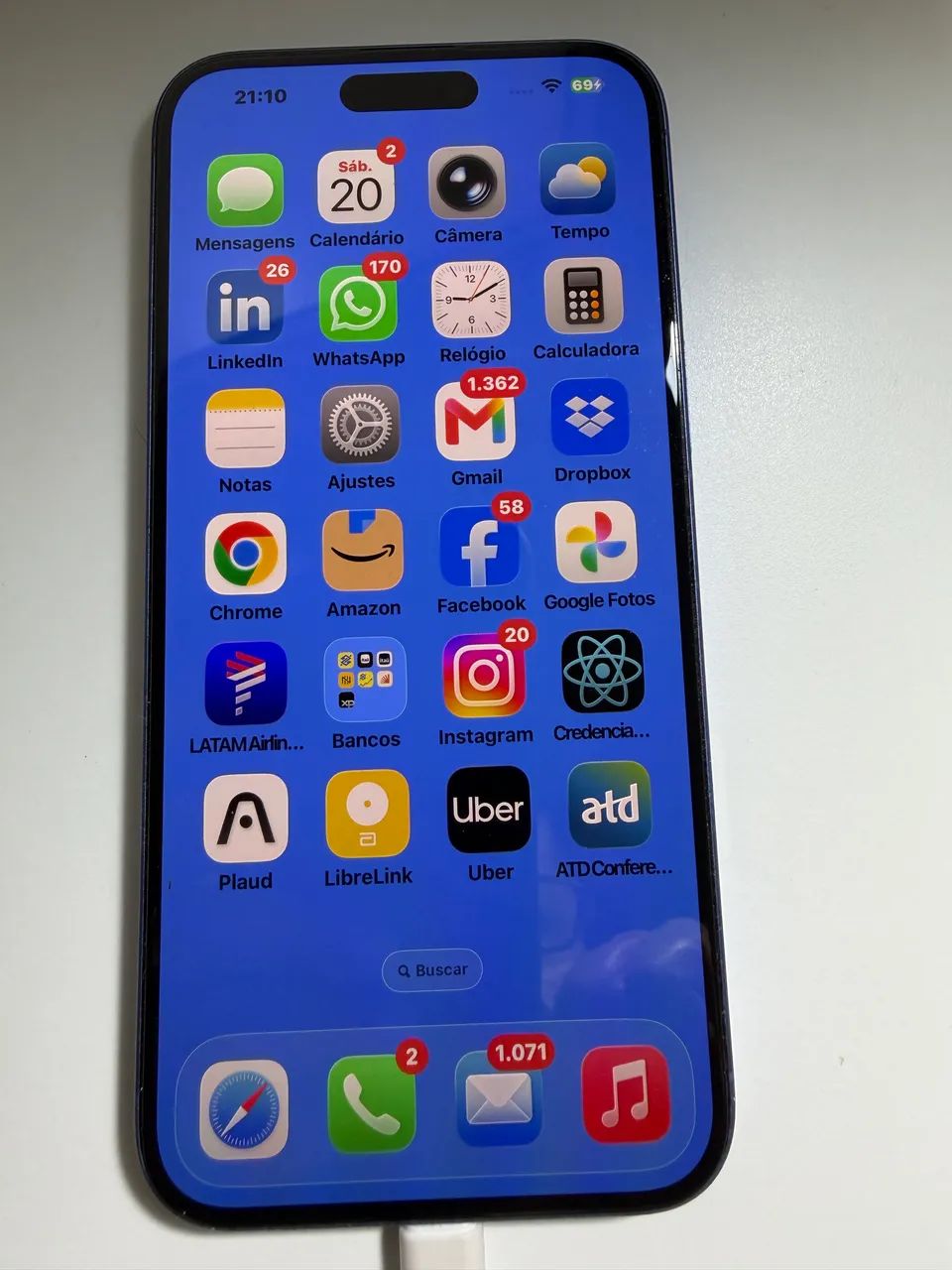 Deseja um iphone 16 Plus, todo original, 512? de memoria? Então este - Foto 3