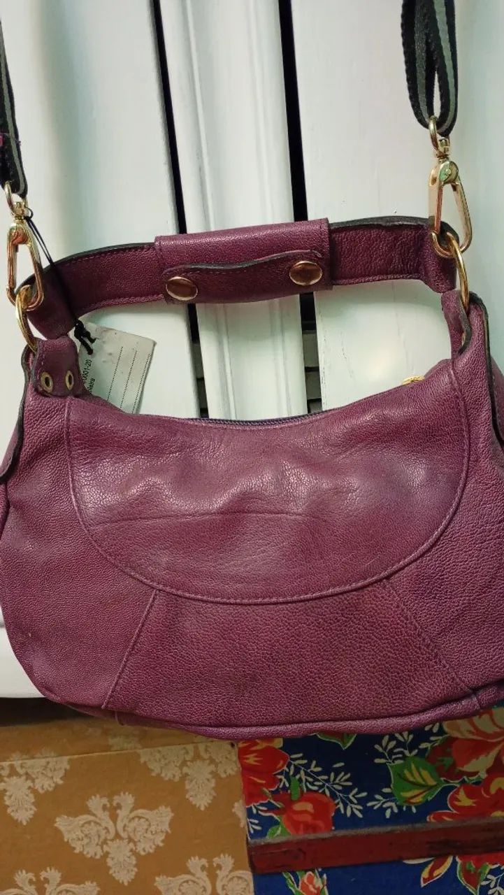 Bolsa Nova em couro legítimo  - Foto 2