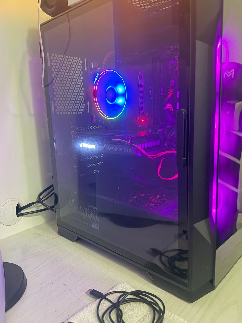 PC Gamer Ryzen 3700X - RTX 4060 - 16GB RAM - Foto 3