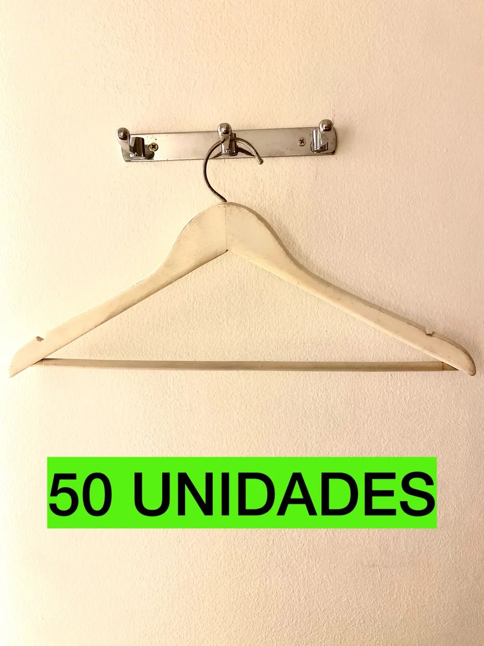 CABIDE DE MADEIRA (50 UNIDADES) 