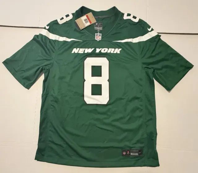 jersey nfl jets aaron rodgers #8 nike game