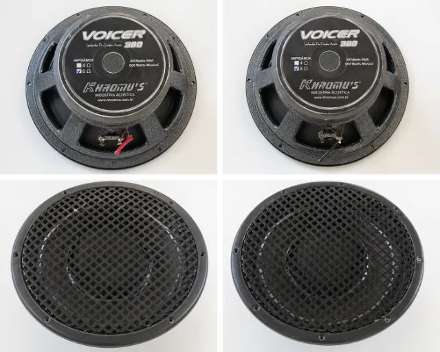 Par Alto-Falantes 15 POLEGADAS Khromus Voicer 300W RMS 8 Ohms