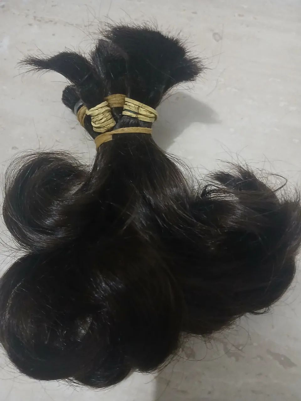 Cabelo Humano 25 cm 160 gr