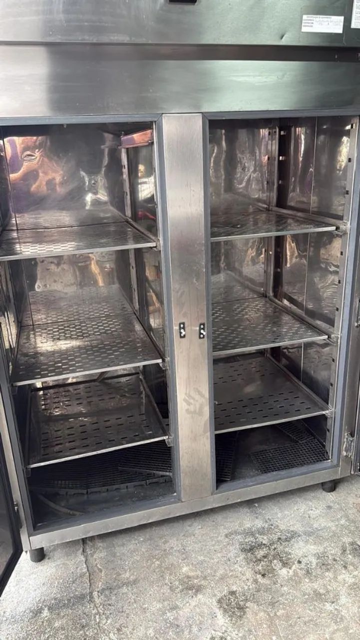 Refrigerador aço inox  - Foto 3