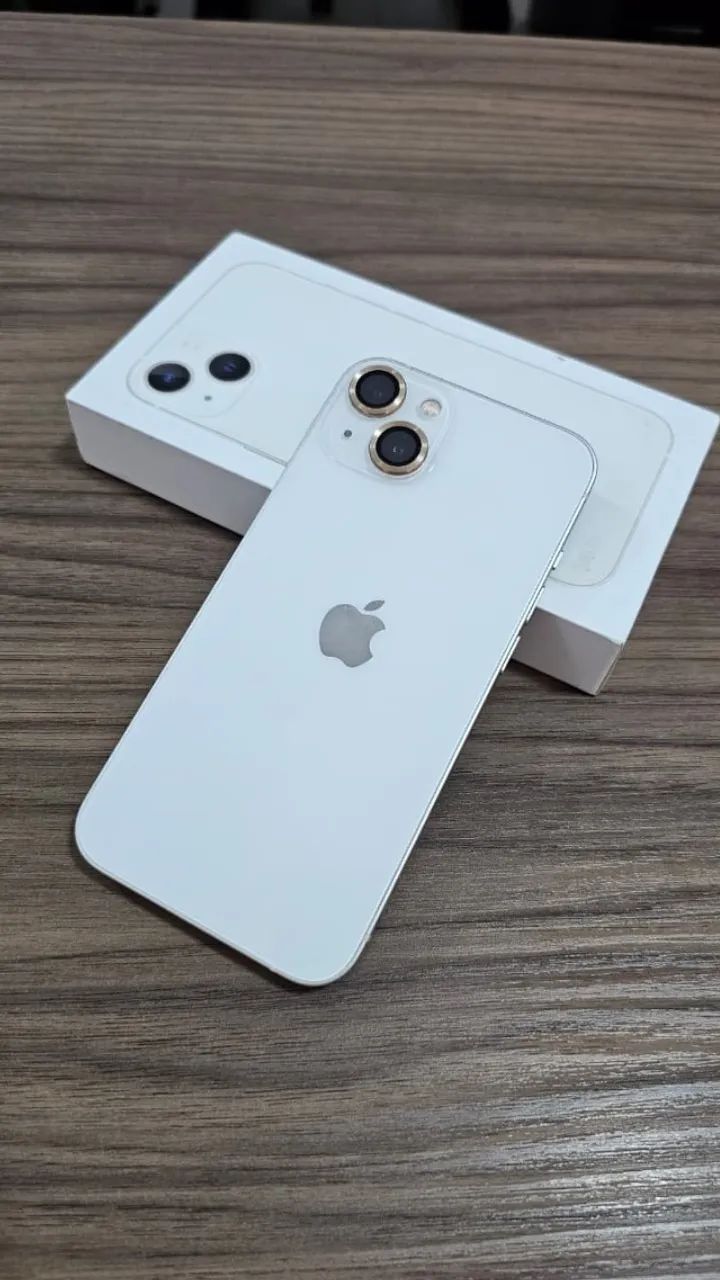 iPhone 13 Branco 128GB | Impecável + Caixa e Acessórios (Todo Original) - Foto 2