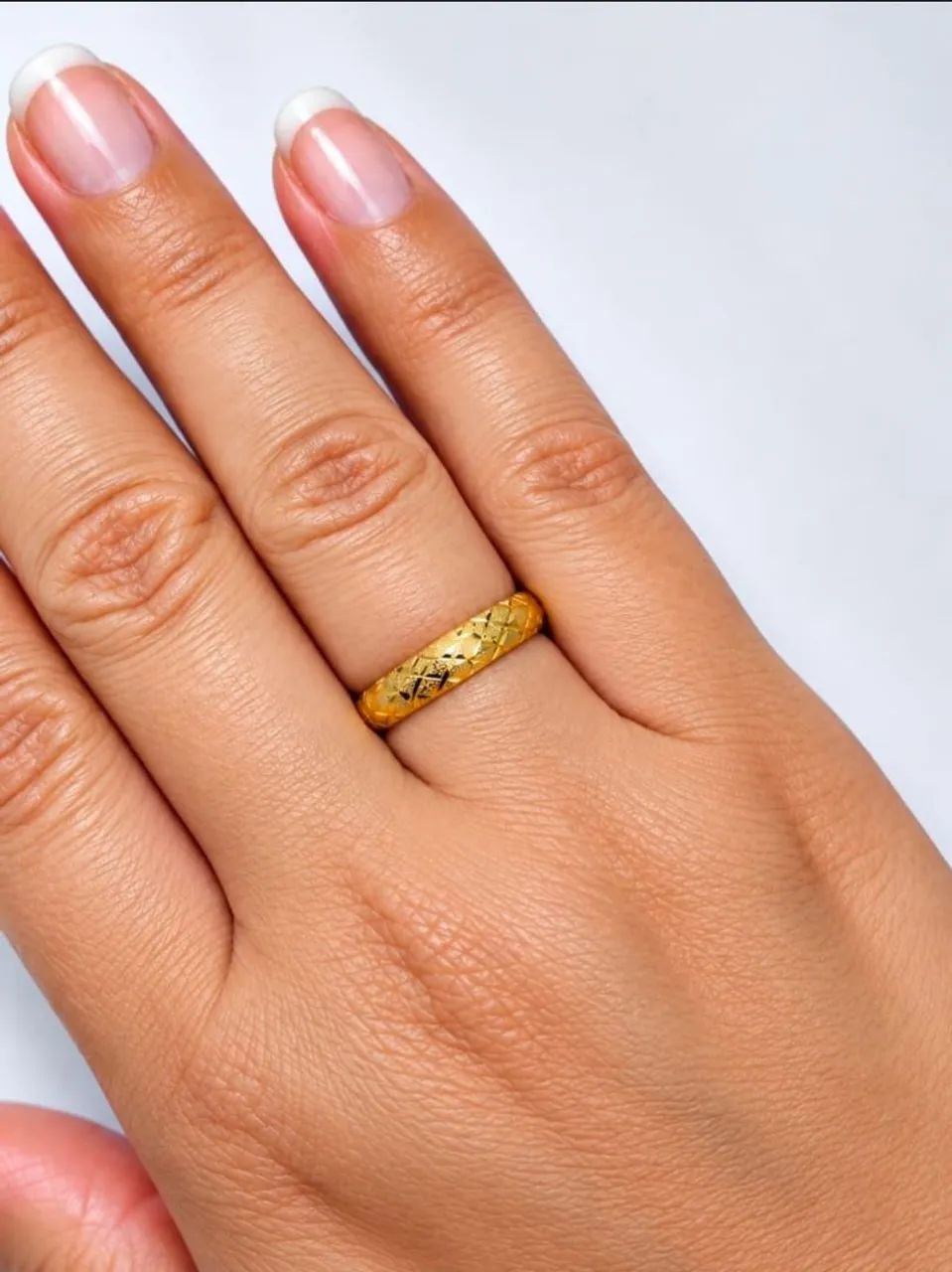 Anel Em Ouro Amarelo! - Foto 3