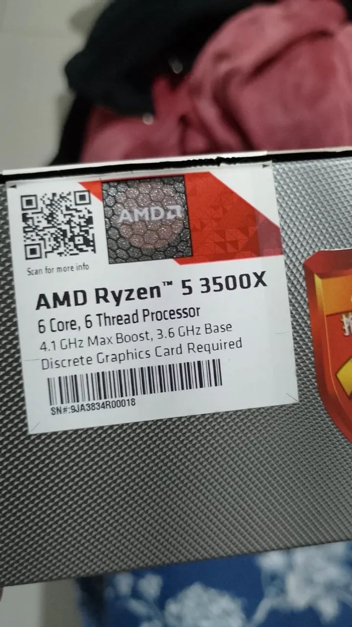 Processador Amd Ryzen 5 3500x + Cooler - Foto 5