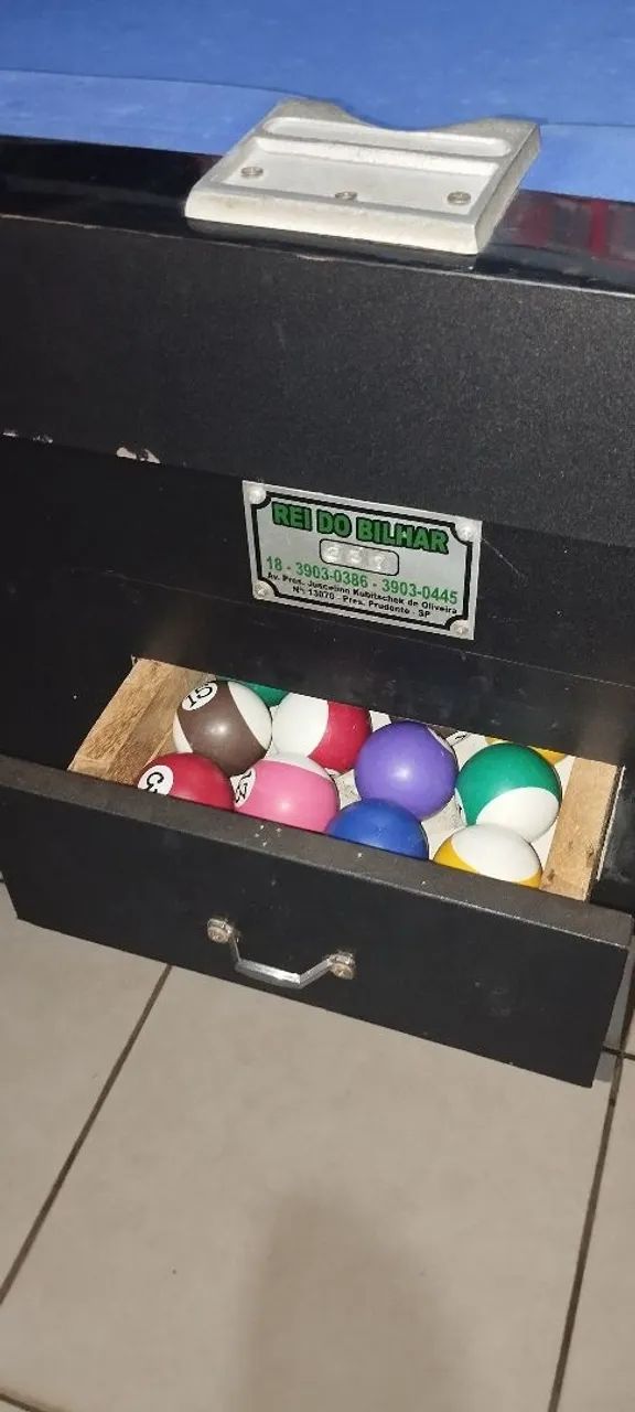 Vendo mesa de sinuca.