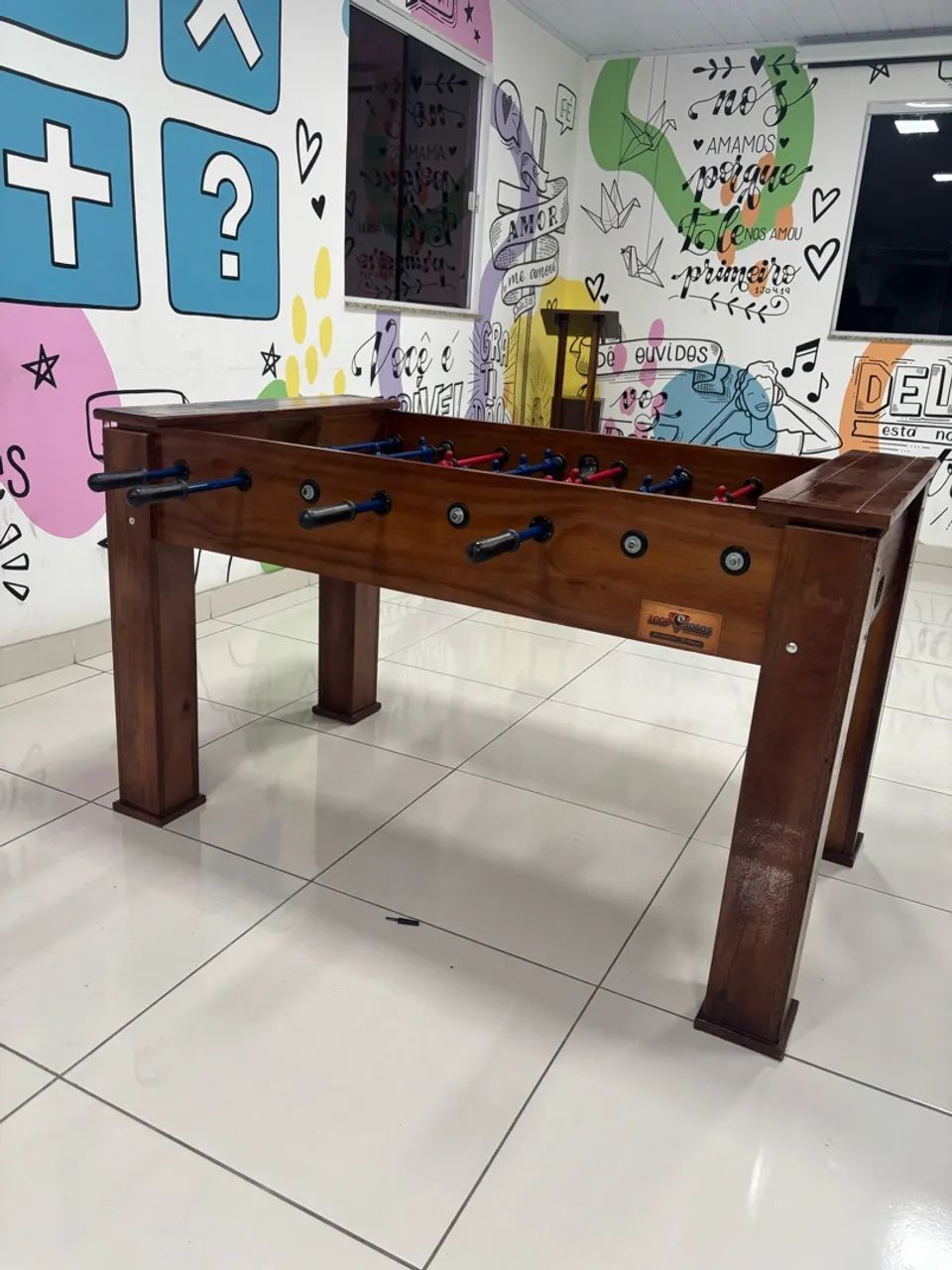 Mesa Totó madeira maciça  - Foto 3