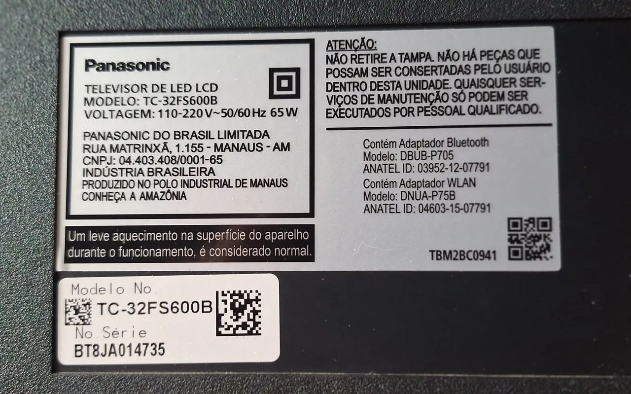 TV Panasonic Led LCD 32 polegadas - Foto 5