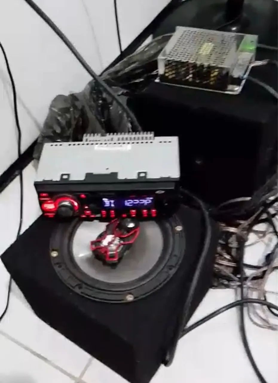 Som Automotivo Pioneer Bluetooth e Alto-falantes Bravox (B3X60X) - Foto 6