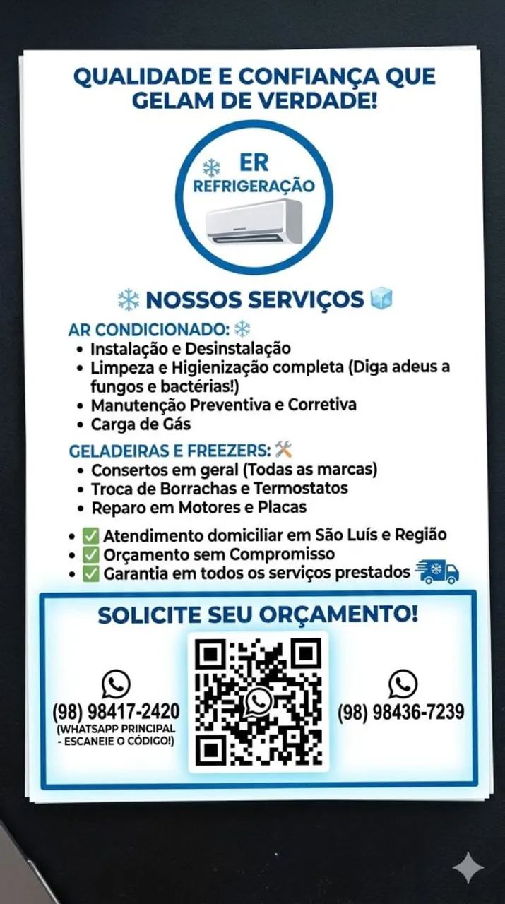 Conserto de geladeira 