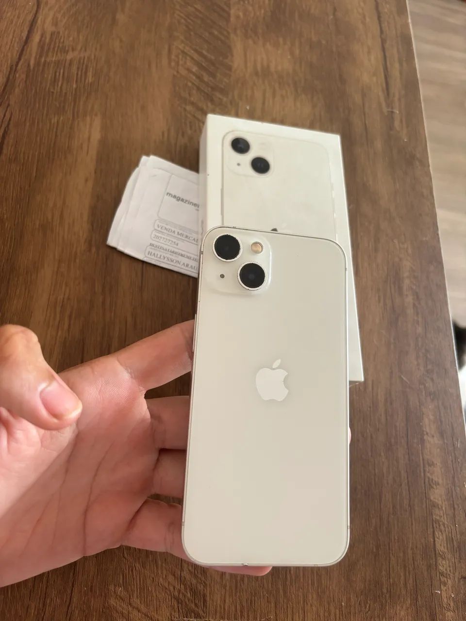 iPhone 13 128GB completo com caixa e nota - Celulares e