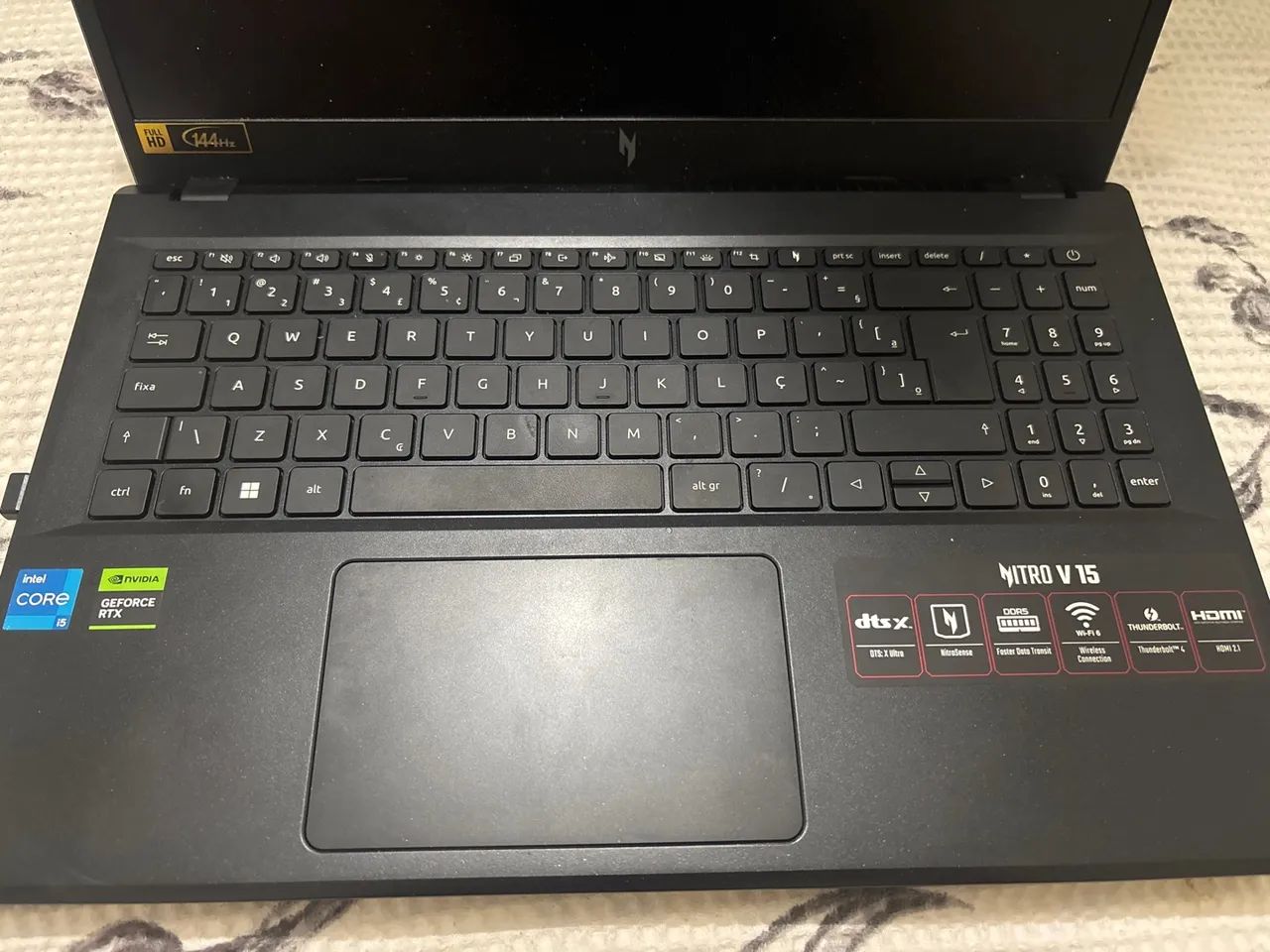 Vendo notebook Acer Nitro v15 RTX 3050 - Foto 2