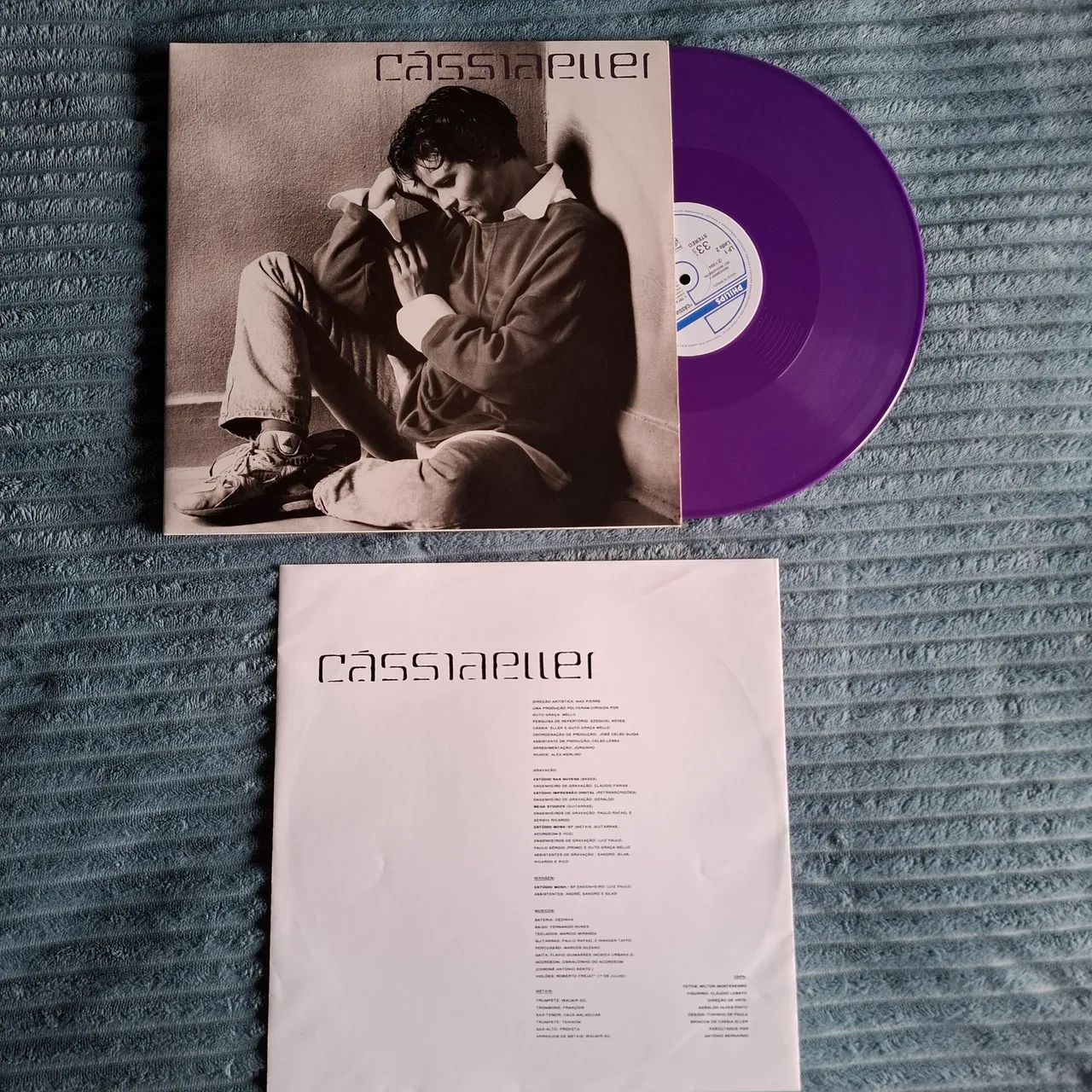 LP Cássia Eller 1994 *roxo
