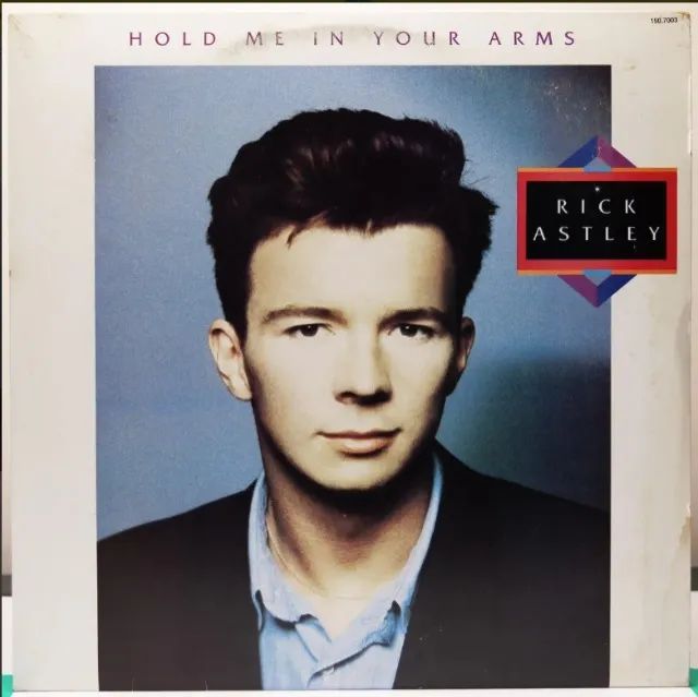 DISCO VINIL RICK ASTLEY - HOLD ME IN YOUR ARMS