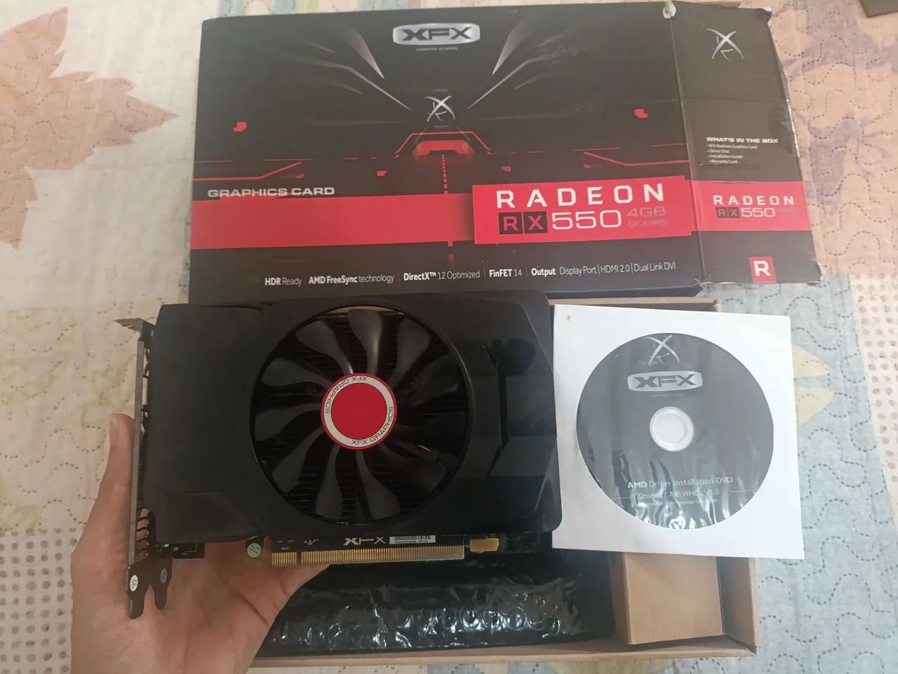 RX 550 4GB GDDR5