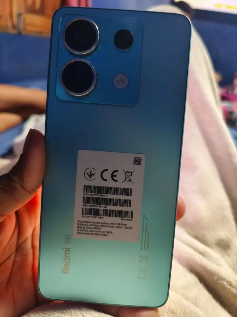 Xiaomi Redmi note 13 pro 5g,com nota fiscal 256 GB é 8 de ram - Foto 4