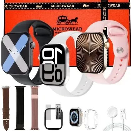 Smartwatch W11 Mini Pro 2026 responde WhatsApp por voz com IA, AMOLED e NFC