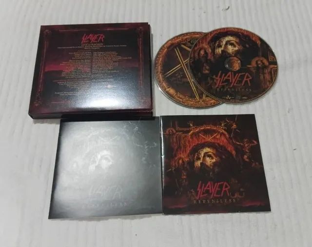 Slayer - Repentless - Cd + Blu Ray Japones Com Obi  - Foto 4