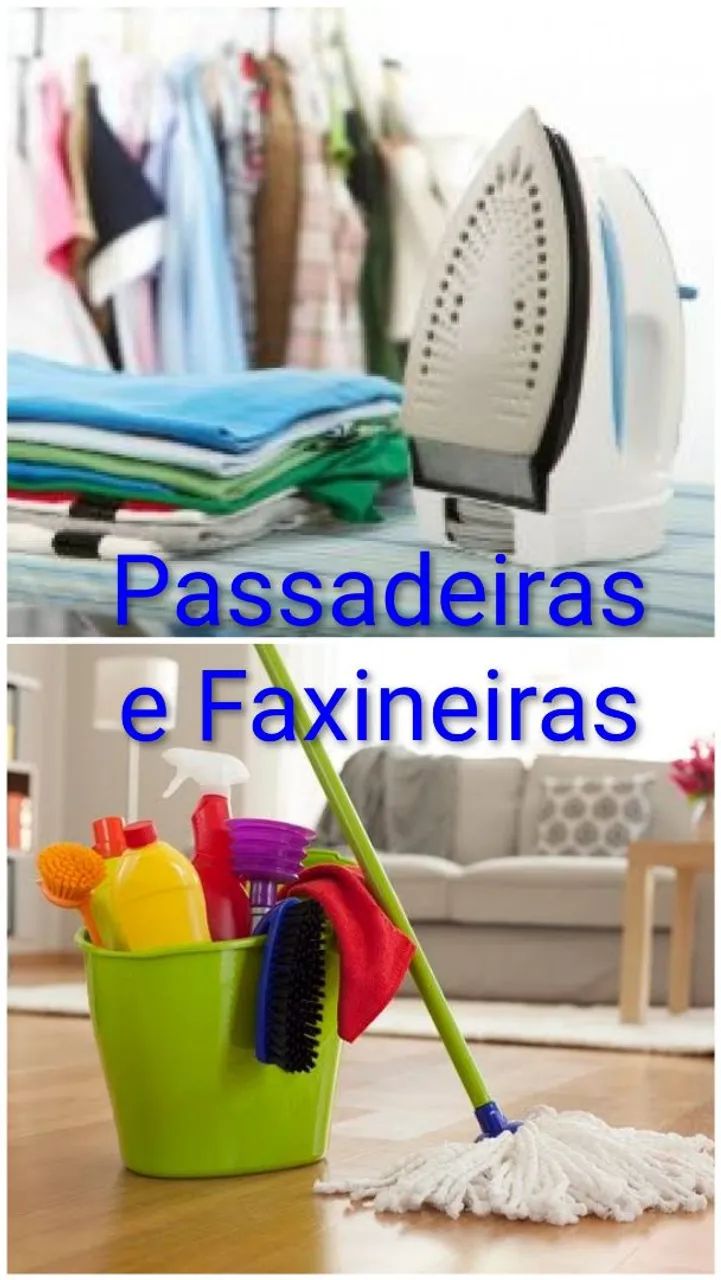 Sou Faxineira e Passadeira 