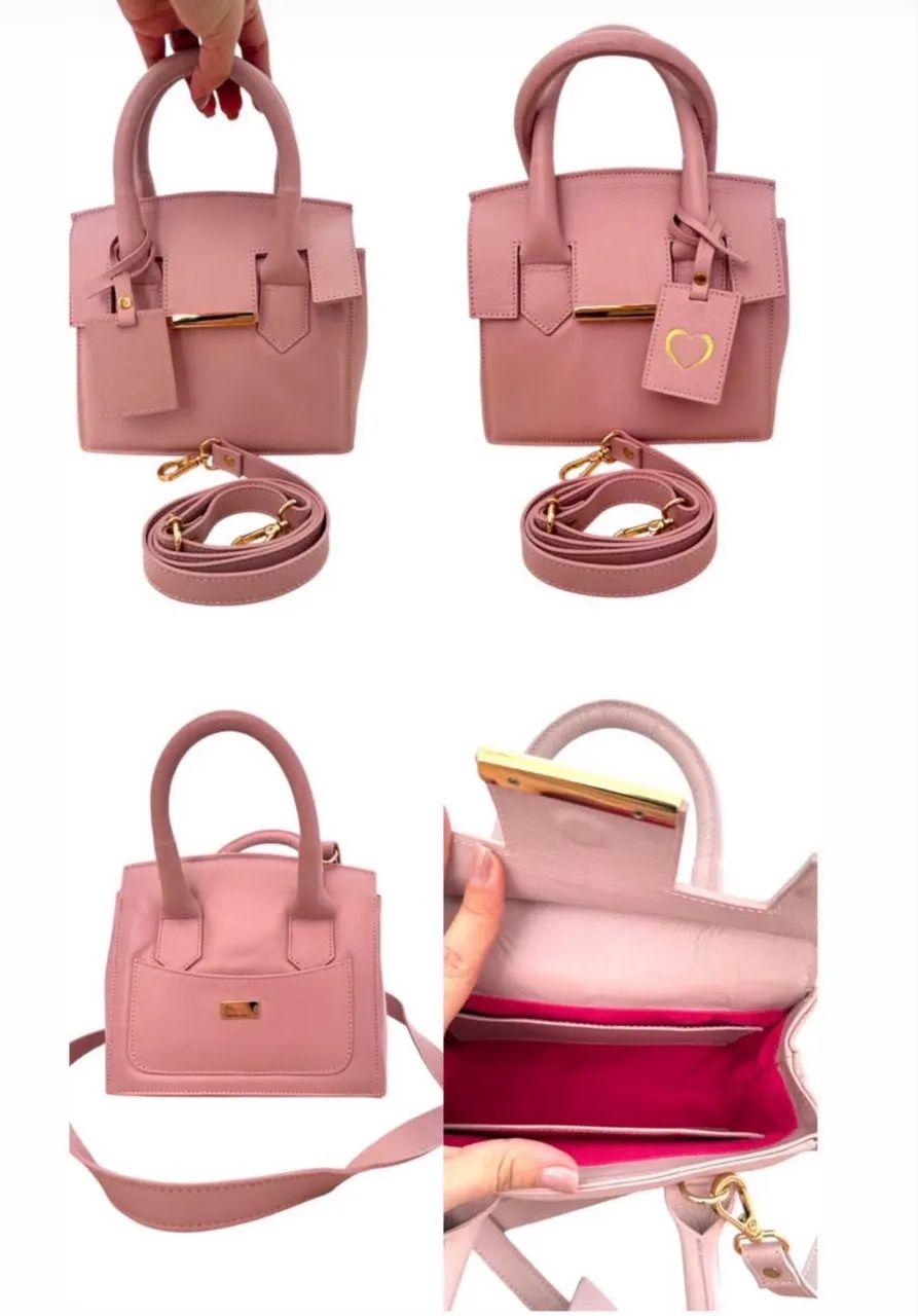 Bolsa em couro legitimo - Foto 2