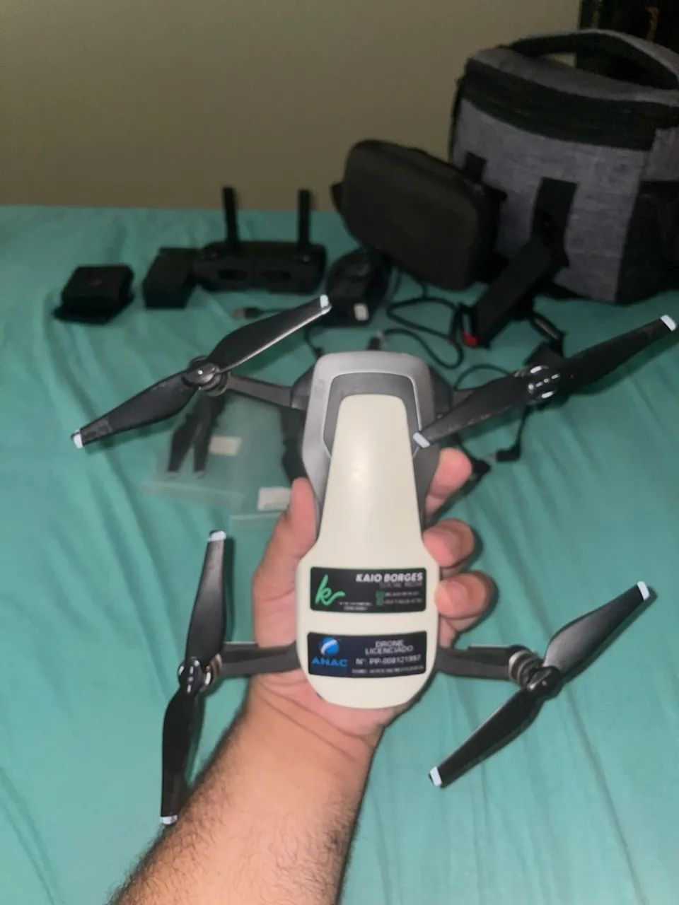 DRONE DJI MAVIC AIR 4K + KIT DE ACESSÓRIOS | R$ 2.200 - Foto 3