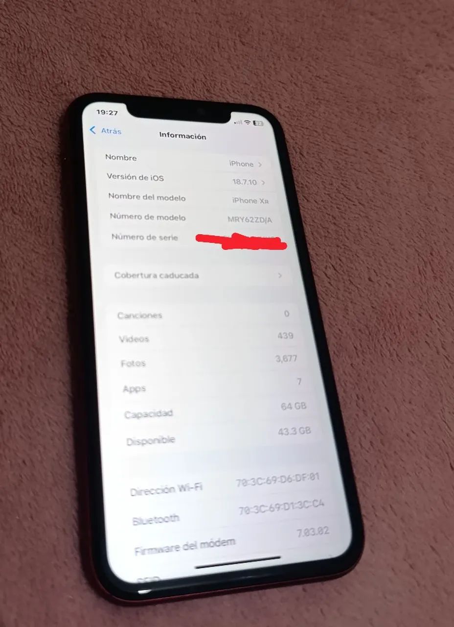 Vendese iPhone XR original 