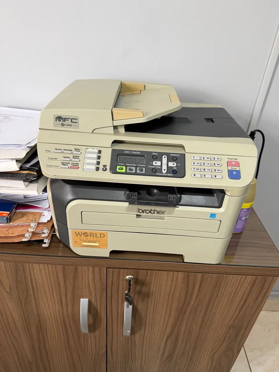 Multifuncional Laser Mono Brother MFC 7440N