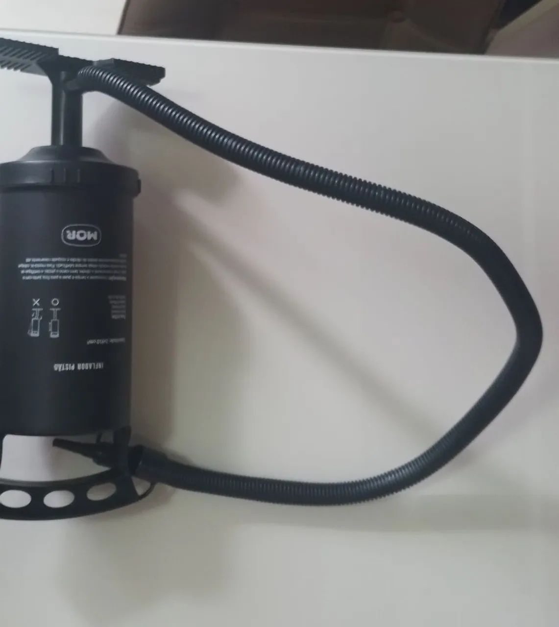 Bomba de ar manual MOR para colchão de ar  - Foto 2