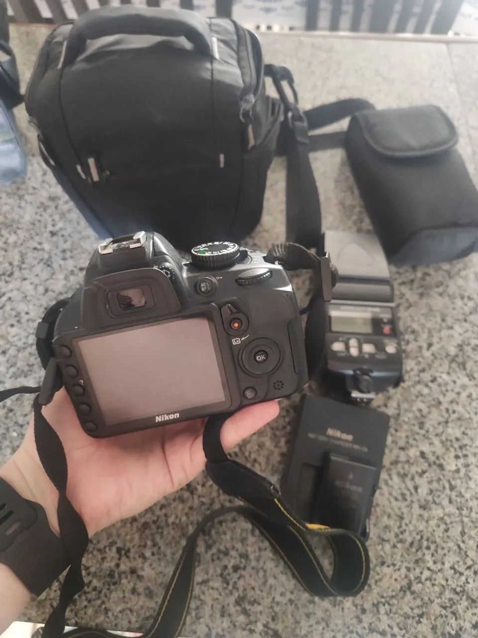 Camera nikon D3100 com Flash - Foto 3