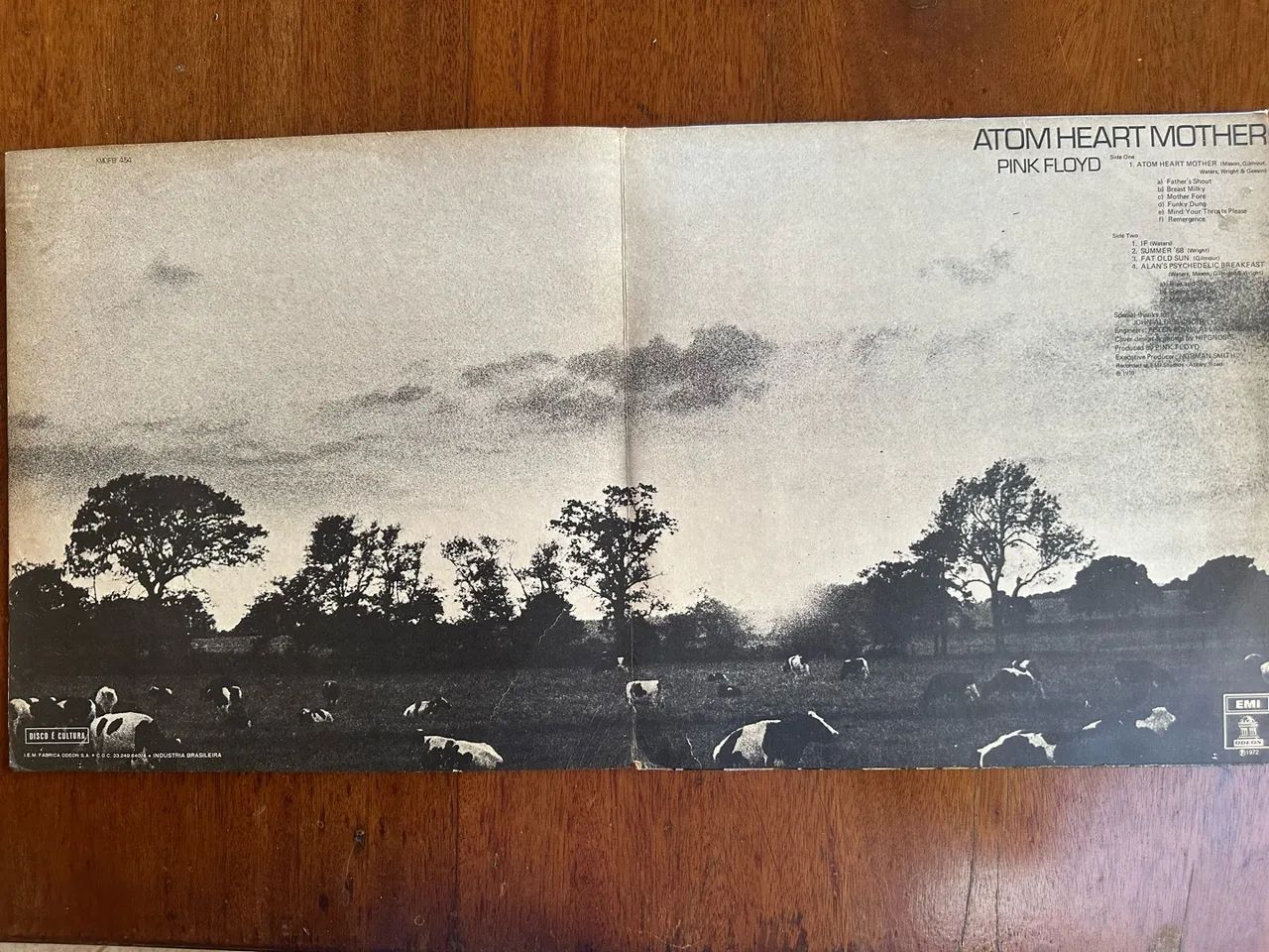 Disco vinil Pink Floyd original 1972  - Foto 3