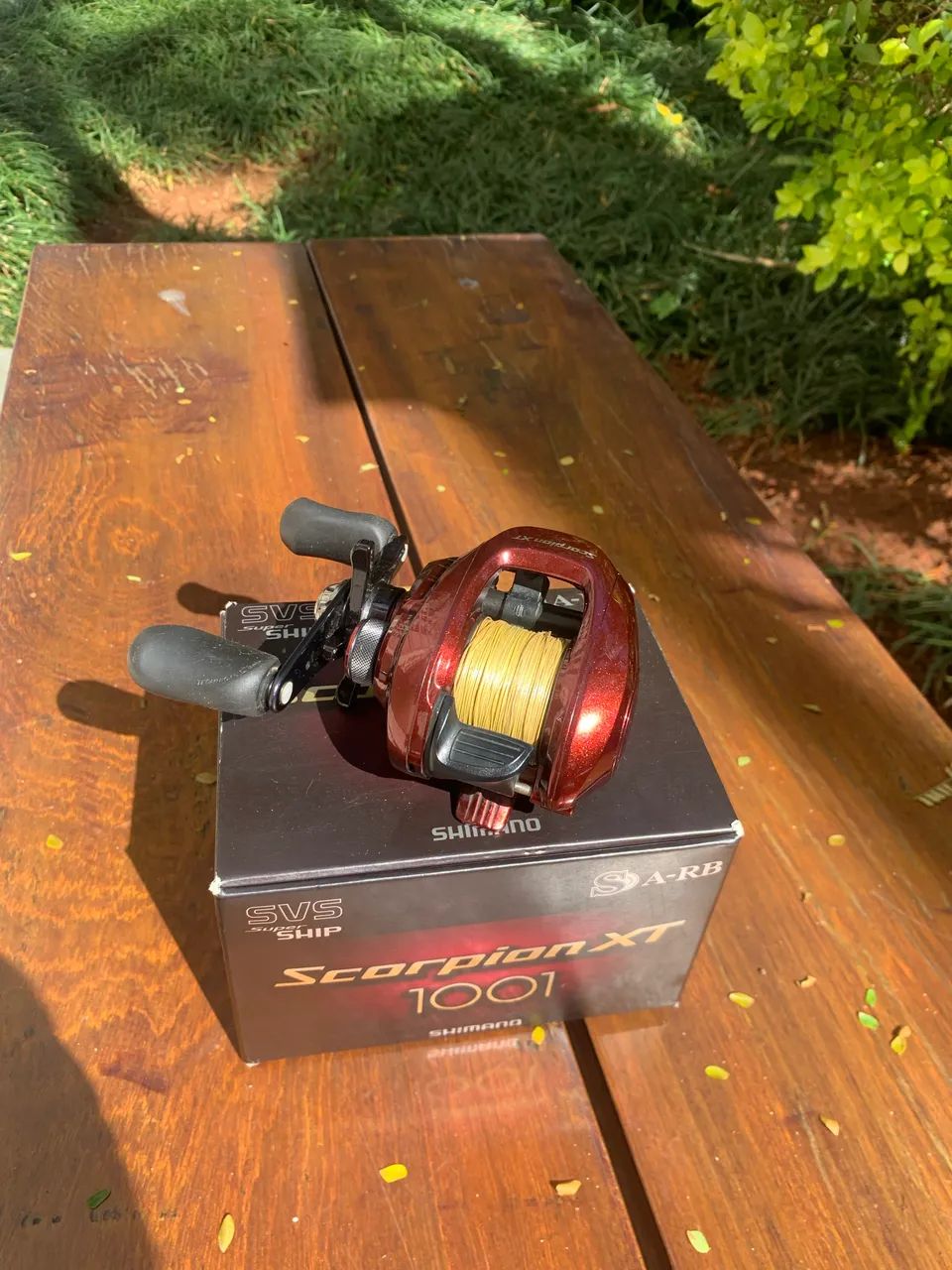Carretilha Shimano Scorpion 1001xt  - Foto 2