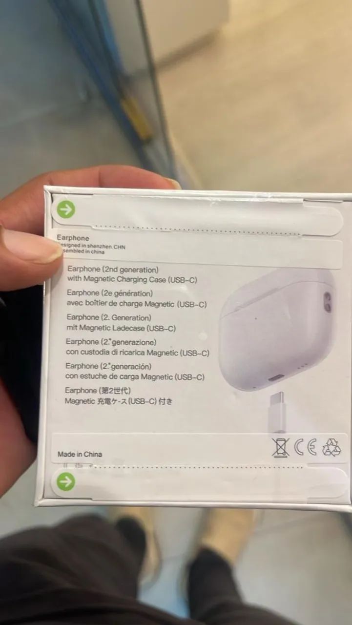 Air pods Pro 2, produto importado e de alta qualidade - Foto 4