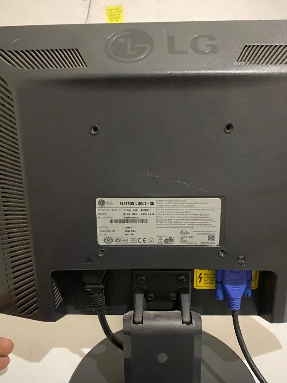 monitor Flatron l1550s - Foto 3