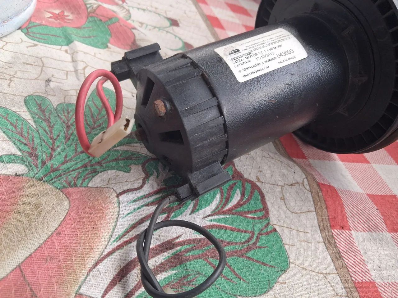 Motor DC 90V 1,4 HPM - Código 24222 - Foto 2