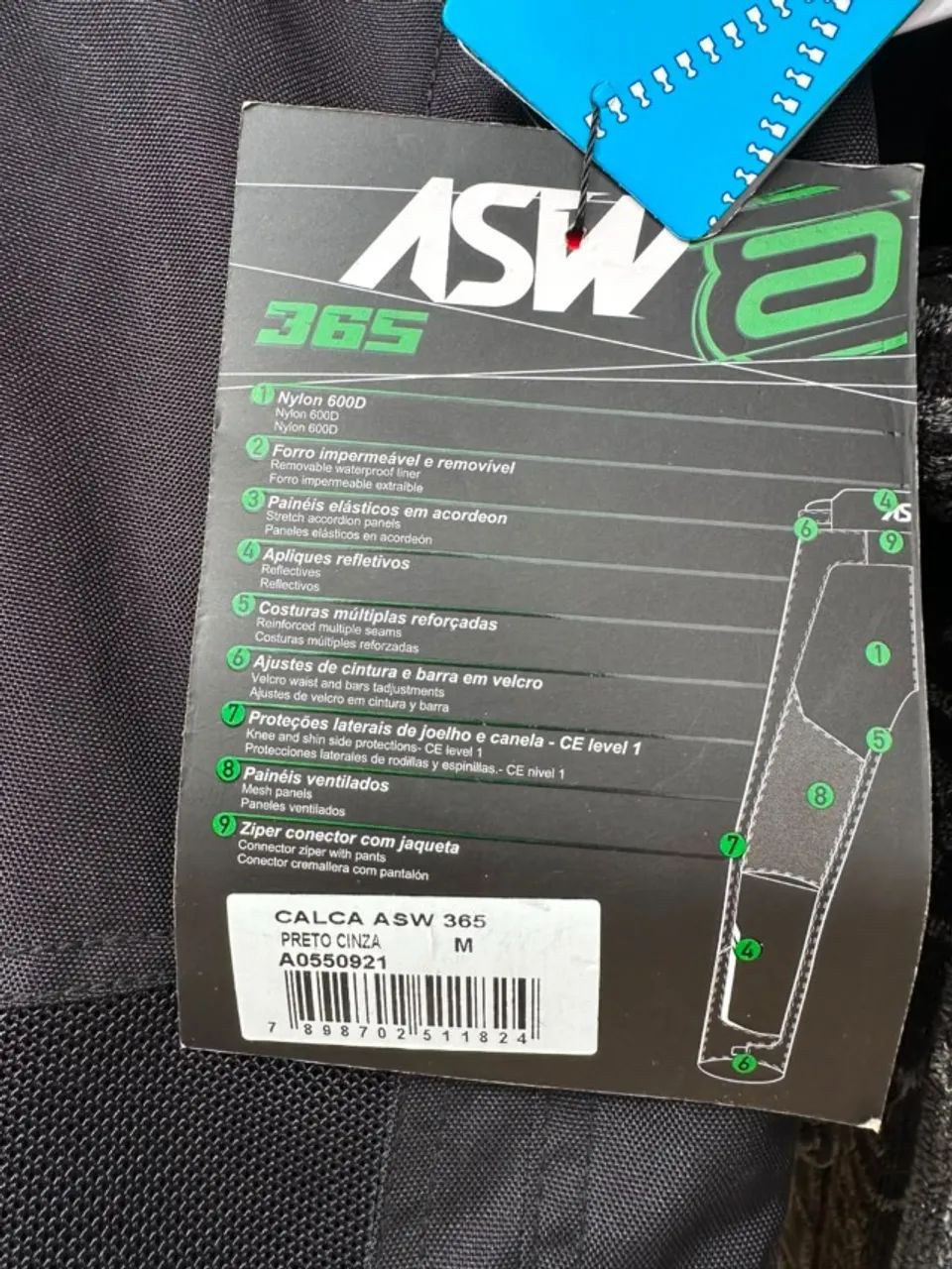 Calça ASW 365 M - Estado de nova - Foto 4