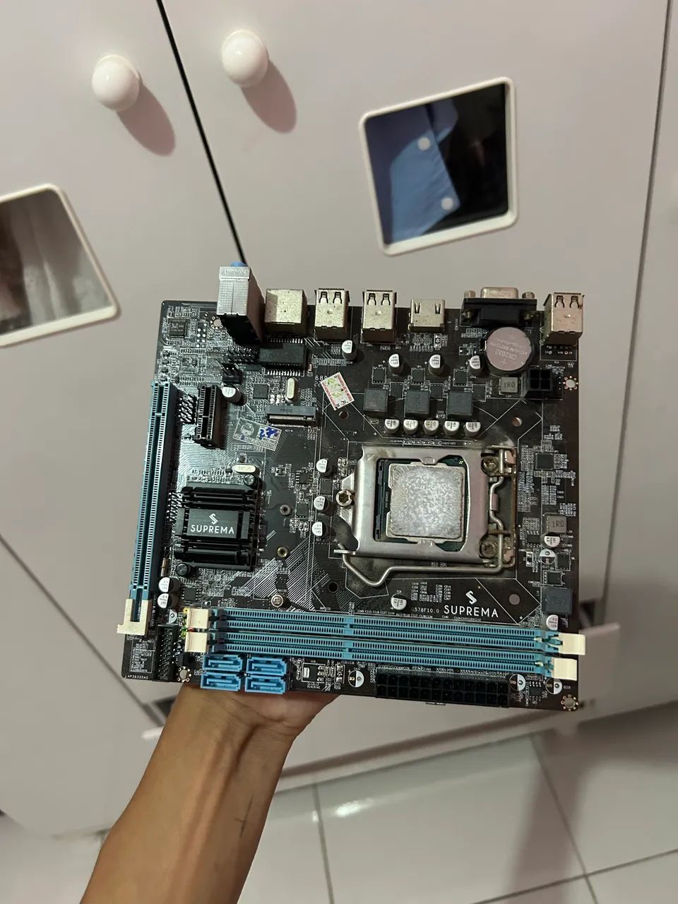 Kit PC Intel + Placa-mãe + RAM DDR3 + Cooler - Funcionando - Foto 4