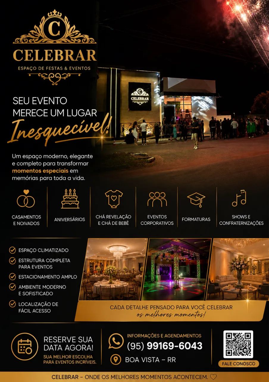 Aluguel Espaço de Festas e Eventos 