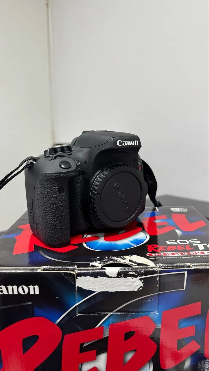 Câmera Cânon EOS Rebel T6i  - Foto 5
