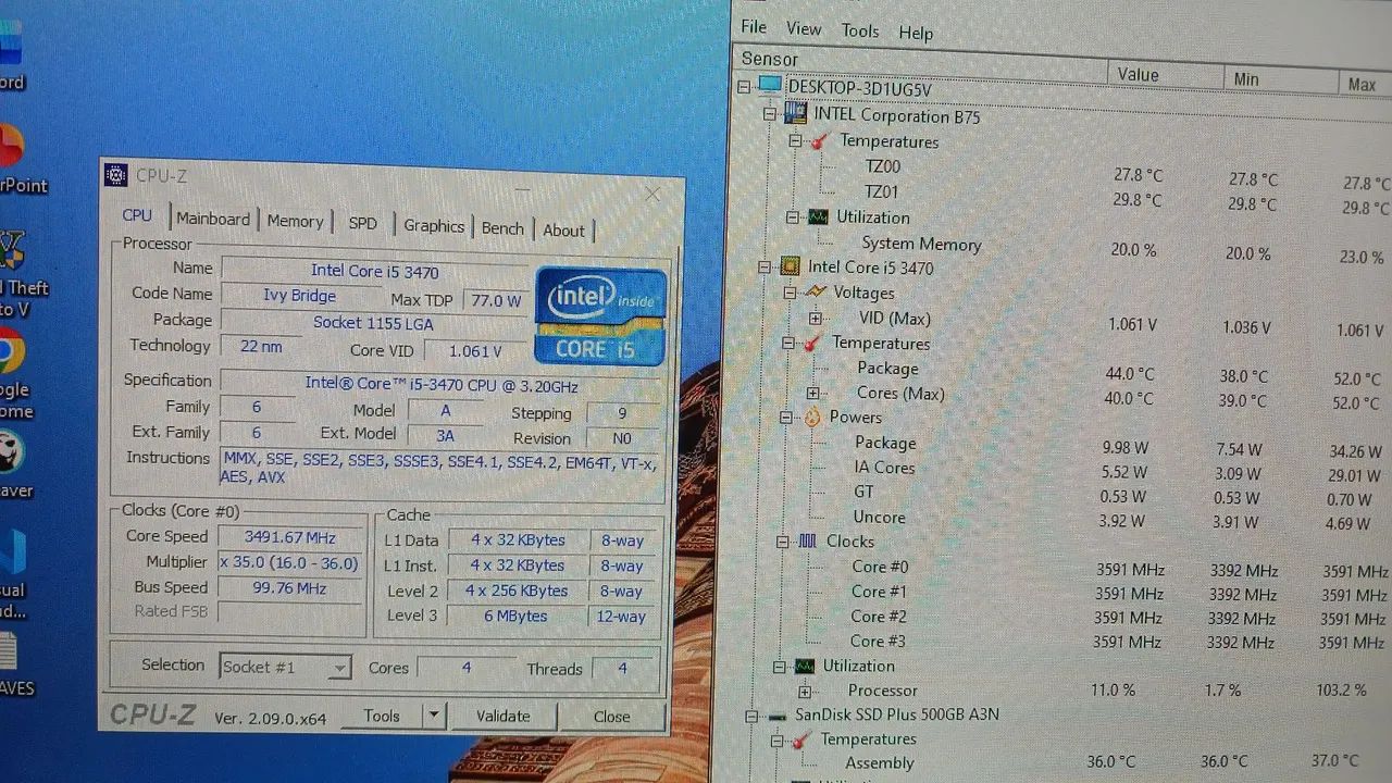 PC Intel i5 3470 completo - Foto 2