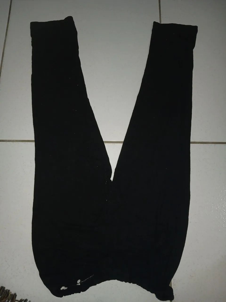 Calça Feminina Preta de Algodão
