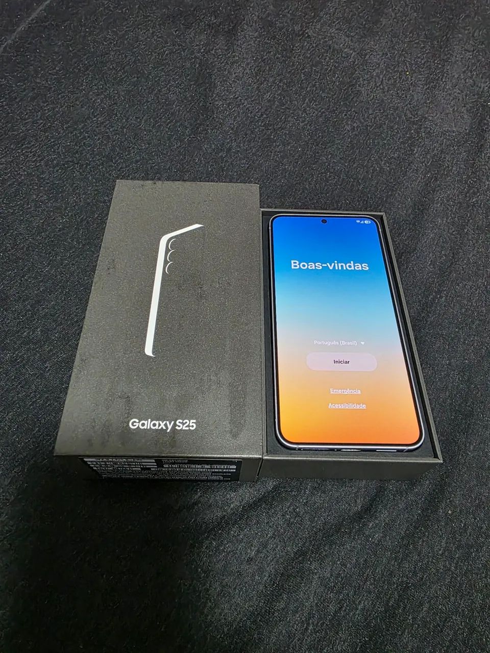 Galaxy Samsung S25 256gb. Nota fiscal 