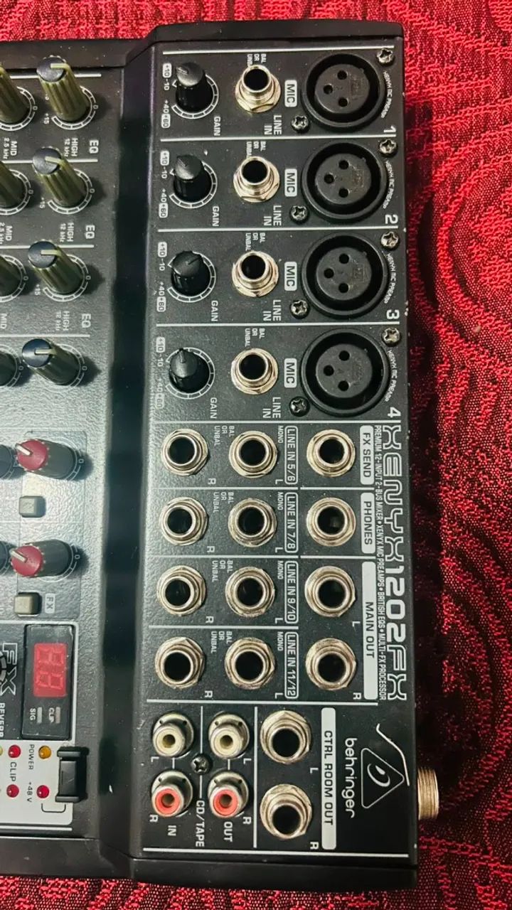 Mixer Behringer Xenyx 1202 FX - Foto 2