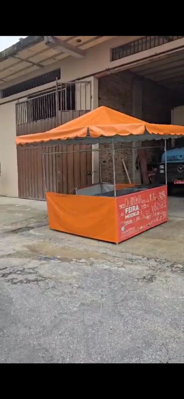 Barraca de feira padrão PBH, tamanho 2 × 2